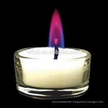 Colored Flame Tea Light Candle